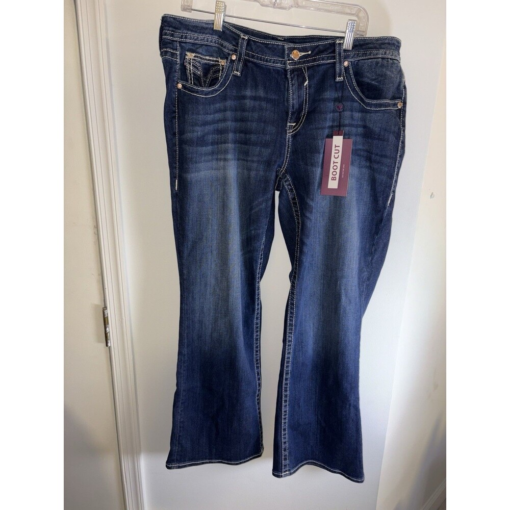 NWT Vigoss Bootcut Classic Fit Jeans Sz 18